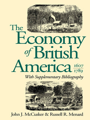 cover image of The Economy of British America, 1607-1789